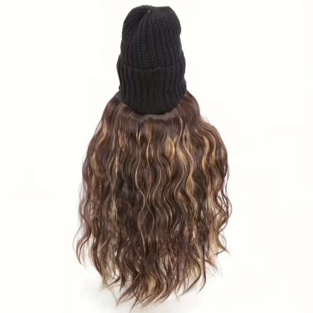 Beanie Hat Wig - Picture 4 of 5